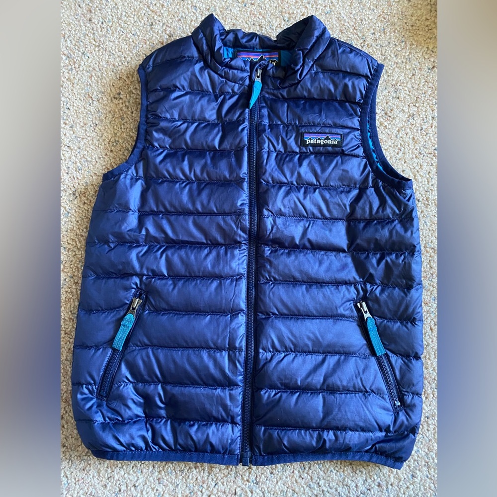Boys Patagonia Down Puffer Vest